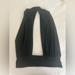 Black Wrap Around Top